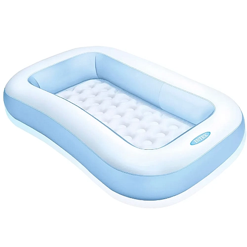 Дитячий надувний басейн INTEX 57403NP з надувним дном, 166x100x28 см
