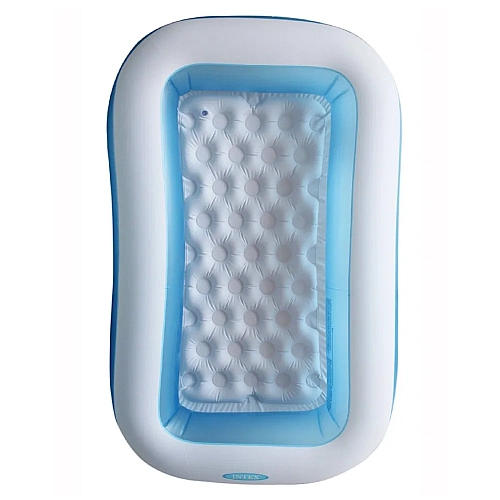 Дитячий надувний басейн INTEX 57403NP з надувним дном, 166x100x28 см