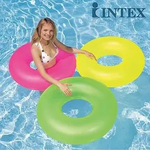 Коло надувне 59262 (24шт) "Матовий" 3 види, вініл (9+ років) 91см