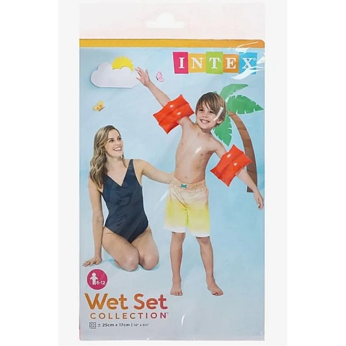 Нарукавники Intex Deluxe 25x17см для плавання, 6-12 років, до 60 кг