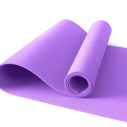 Коврик для фитнеса и йоги 173-61-0.4 см Йогамат EVA Fitness-4 Сиреневый