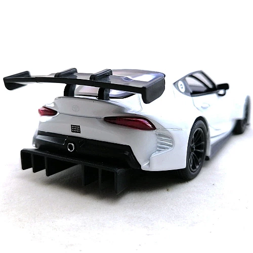Машинка металева Kinsmart 1:36 Toyota GR Supra Racing Concept KT5421W інерційна, двері відчиняються / Білий