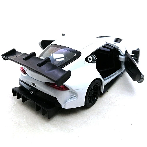 Машинка металева Kinsmart 1:36 Toyota GR Supra Racing Concept KT5421W інерційна, двері відчиняються / Білий