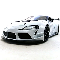 Машинка металева Kinsmart 1:36 Toyota GR Supra Racing Concept KT5421W інерційна, двері відчиняються / Білий