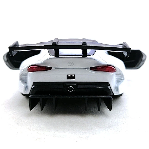 Машинка металева Kinsmart 1:36 Toyota GR Supra Racing Concept KT5421W інерційна, двері відчиняються / Білий