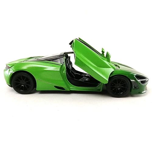 Машинка металева Kinsmart KT5403WG 1:36 McLaren MSO 720S інерційна, двері відчиняються / Зелений
