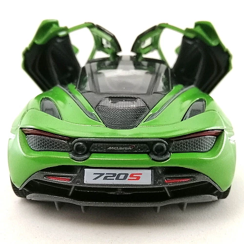 Машинка металева Kinsmart KT5403WG 1:36 McLaren MSO 720S інерційна, двері відчиняються / Зелений