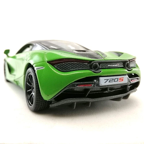 Машинка металева Kinsmart KT5403WG 1:36 McLaren MSO 720S інерційна, двері відчиняються / Зелений