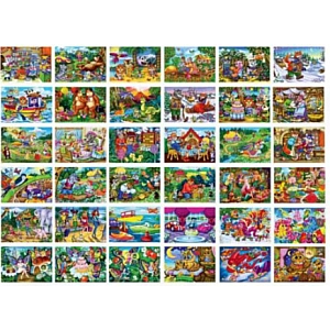 Пазли 20 елементів ДАНКО ТОЙС Без можливості вибору!!!