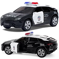 Машинка металева Kinsmart 1:38 Lamborghini Urus Police KT5368WP