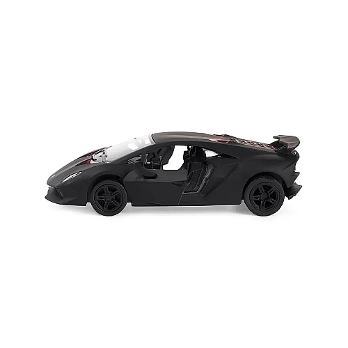 Машинка металева Kinsmart Lamborghini Sesto Elemento 1:38 (інерційна, чорний) KT5359W