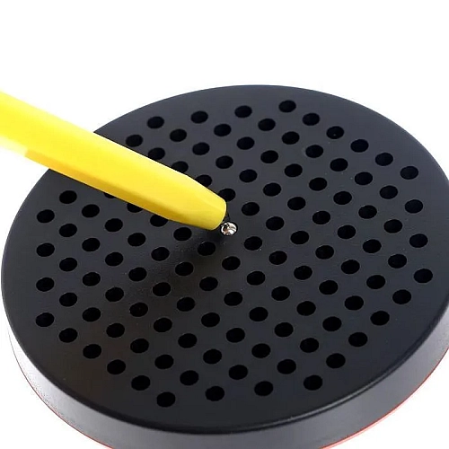 Планшет навчальний Магнітне малювання, 120 отворів, 380-12A колір чорний