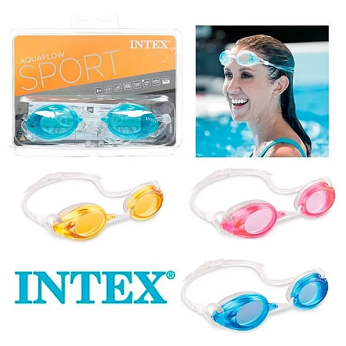 Окуляри для плавання Intex 55684: 3 кольори, від 8 років