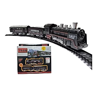 Дитяча залізниця з поїздом та вагончиками 19026В