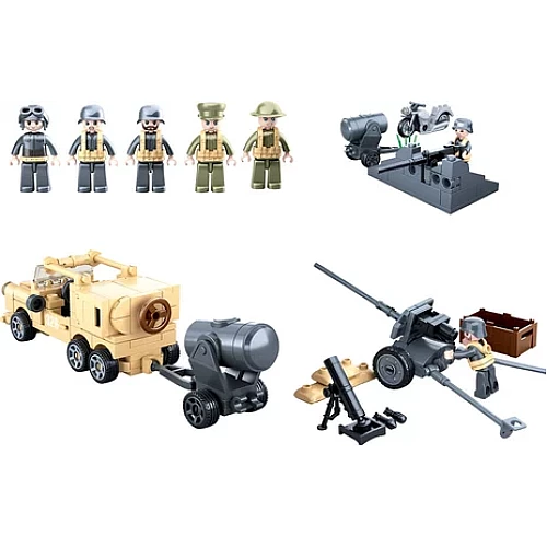 Конструктор Sluban Army M38-B0812 Военная битва, 552 деталей