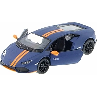 Машинка металева Kinsmart 1:36 Lamborghini Huracán LP610-4 Avio  (інерційна, синій) KT5401W