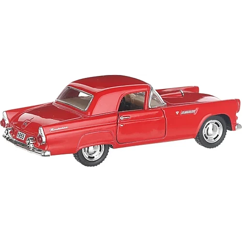 Машинка металева Kinsmart 1:36 1955 Ford Thunderbird KT5319W інерційна, двері відчиняються / Червоний