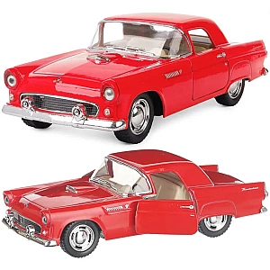 Машинка металева Kinsmart 1:36 1955 Ford Thunderbird KT5319W інерційна, двері відчиняються / Червоний