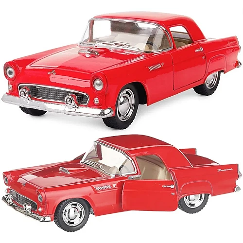 Машинка металева Kinsmart 1:36 1955 Ford Thunderbird KT5319W інерційна, двері відчиняються / Червоний