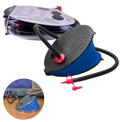 Насос ножний Intex 69611 для матраців, басейнів, човнів, 3 л