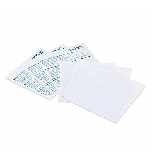 Ремонтний комплект Intex 49см²: Самоклеючі латки, 6шт (59631NP)