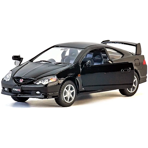 Металева машинка Kinsmart 1:34 Honda Integra Type R KT5053W, інерційна / Чорний