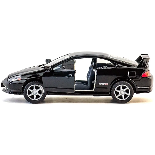 Металева машинка Kinsmart 1:34 Honda Integra Type R KT5053W, інерційна / Чорний