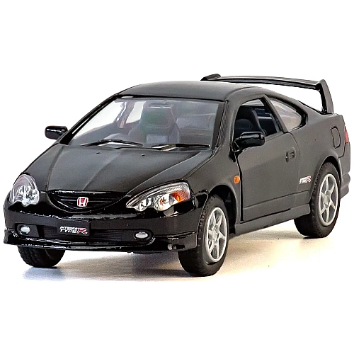 Металева машинка Kinsmart 1:34 Honda Integra Type R KT5053W, інерційна / Чорний