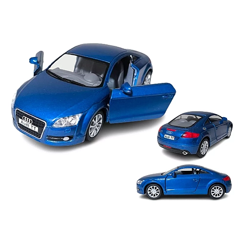 Машинка Металева Kinsmart 1:32 2008 Audi TT Coupe Інерційна Синя