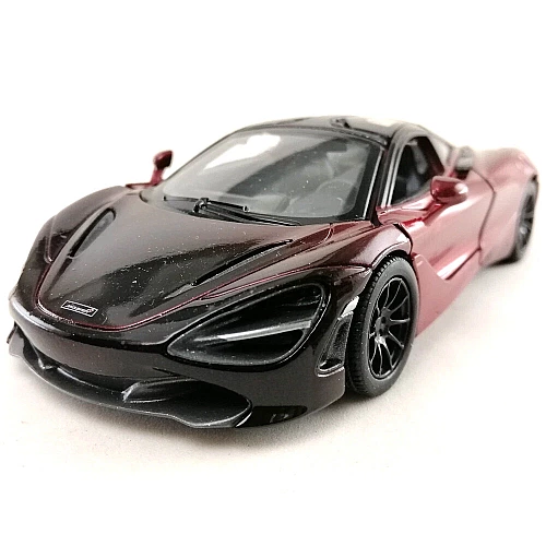 Машинка металева Kinsmart KT5403WG 1:36 McLaren MSO 720S інерційна, двері відчиняються / Червоний