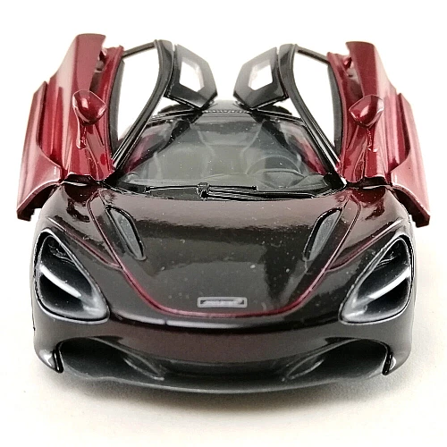 Машинка металева Kinsmart KT5403WG 1:36 McLaren MSO 720S інерційна, двері відчиняються / Червоний