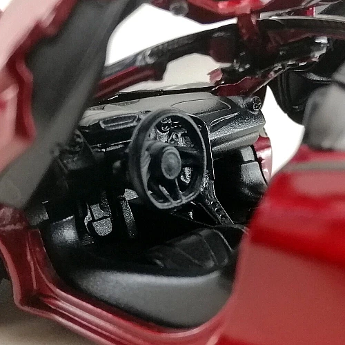 Машинка металева Kinsmart KT5403WG 1:36 McLaren MSO 720S інерційна, двері відчиняються / Червоний