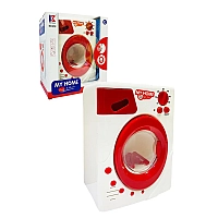 Іграшка Пральна машина дитяча зі звуком та світлом, крутиться барабан 3216