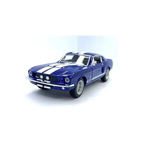 Модель машини Kinsmart 1:38 "1967 Shelby GT-500", інерційна, метал KT5372W / Синя