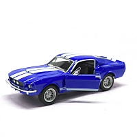 Модель машини Kinsmart 1:38 "1967 Shelby GT-500", інерційна, метал KT5372W / Синя