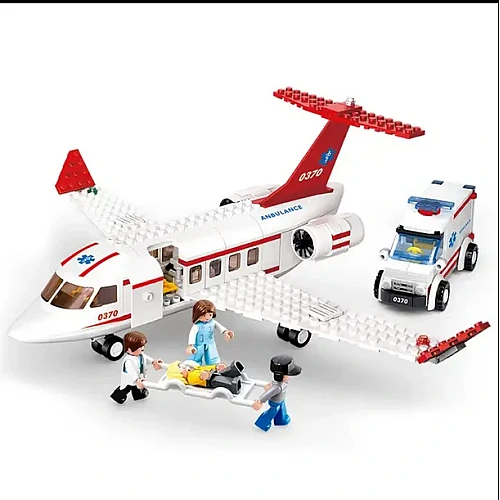 Конструктор Sluban Aviation M38-B0370 Медицинская авиация, 335 деталей