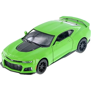 Машинка металева Kinsmart 1:38 2017 Chevrolet Camaro ZL1 KT5399W інерційна, двері відчиняються / Зелений
