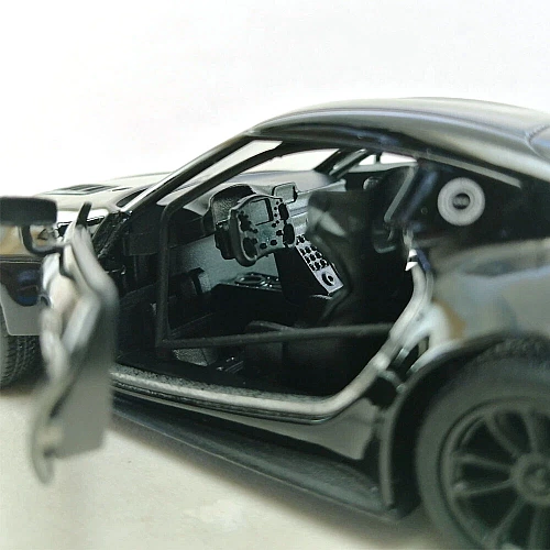 Машинка металева Kinsmart 1:36 Toyota GR Supra Racing Concept KT5421W інерційна, двері відчиняються / Чорний