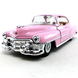 Металева машинка Kinsmart 1953 Cadillac Series 62 Coupe 1:43 (KT5339W) колір Рожевий