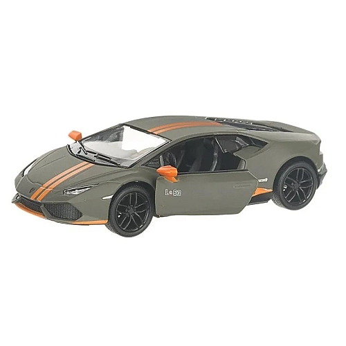 Машинка металева Kinsmart 1:36 Lamborghini Huracán LP610-4 Avio (інерційна, болотяний) KT5401W