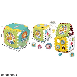 Інтерактивна тварина 7496 (24шт/2) Папуга, сенсор, вірші, казки, пісні, диктофон, кор.25*20*11см