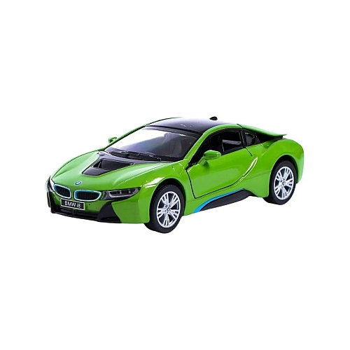 Машинка металева Kinsmart 1:36 BMW i8 інерційна KT5379WA Зелений