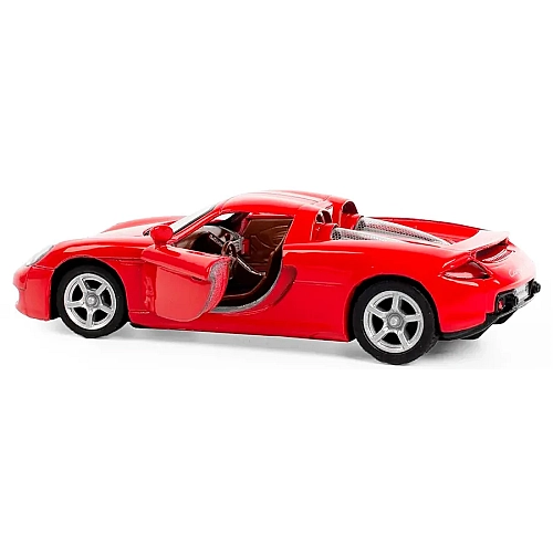Машинка металева Kinsmart 1:36 Porsche Carrera GT (інерційна, відкриваються двері, червона KT5081W)
