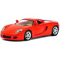 Машинка металева Kinsmart 1:36 Porsche Carrera GT (інерційна, відкриваються двері, червона KT5081W)