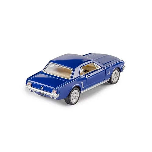 Машинка металева Kinsmart 1:36 Ford Mustang інерційна, двері відчиняються KT5351W - Синій