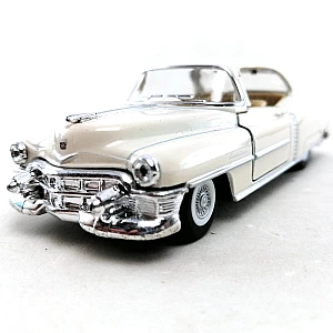 Металева машинка Kinsmart 1953 Cadillac Series 62 Coupe 1:43 (KT5339W) колір Білий