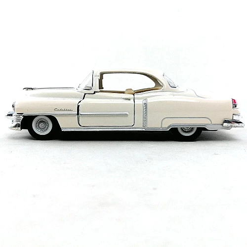 Металева машинка Kinsmart 1953 Cadillac Series 62 Coupe 1:43 (KT5339W) колір Білий