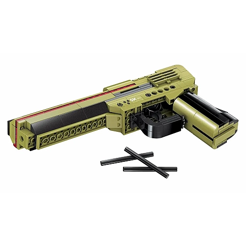 Конструктор Qman Пістолет, Автомат, Гвинтівка 3 в 1, Unlimited Ideas, 202 деталі, 4802