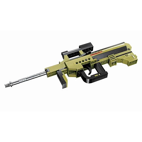 Конструктор Qman Пістолет, Автомат, Гвинтівка 3 в 1, Unlimited Ideas, 202 деталі, 4802