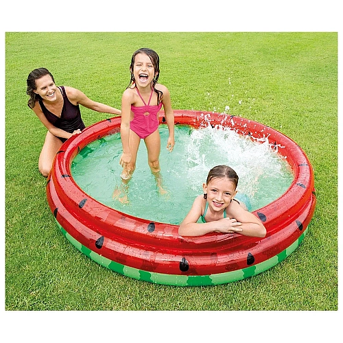 Басейн дитячий надувний Intex "Кавун" 168х38см, 581л, від 2 років